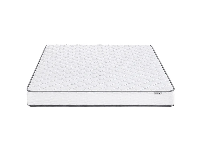Matelas 140x190 cm ep 15 cm mousse haute densite 35 kg/m3 + gel mémoire de forme - NIMBUS