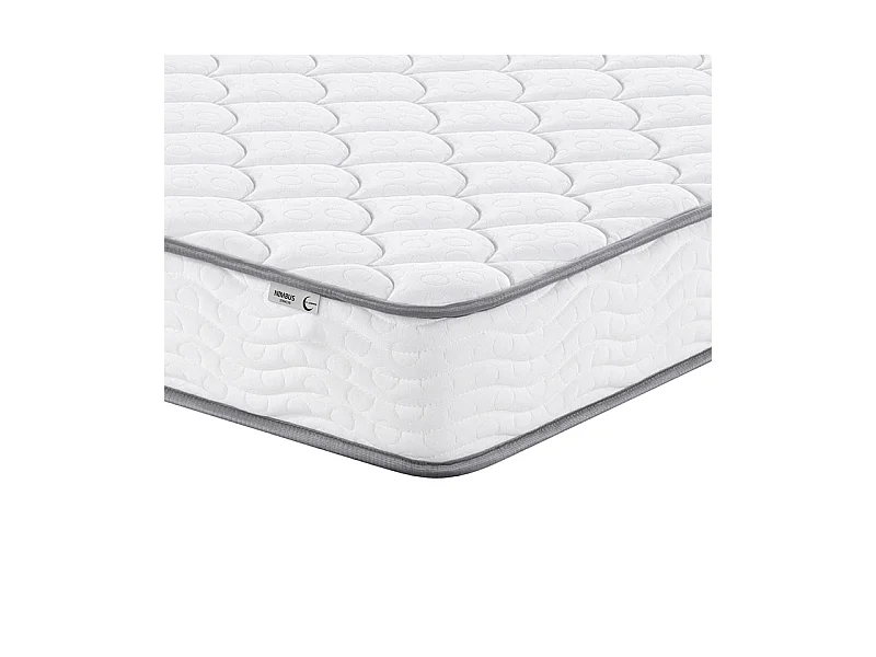 Matelas 140x190 cm ep 15 cm mousse haute densite 35 kg/m3 + gel mémoire de forme - NIMBUS
