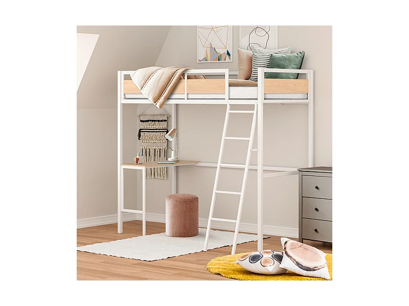 Matelas 90x190 cm ep 15 cm mousse haute densite 35 kg/m3 + gel mémoire de forme - NIMBUS