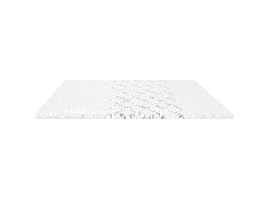 Surmatelas 140x190 cm ep 5,3 cm mousse mémoire de forme, housse stretch déhoussable, base antidérapante - PLUME