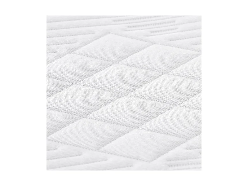 Surmatelas 140x190 cm ep 5,3 cm mousse mémoire de forme, housse stretch déhoussable, base antidérapante - PLUME