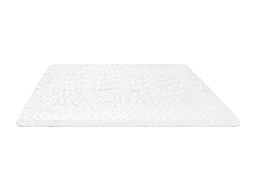 Surmatelas 140x190 cm ep 5,3 cm mousse mémoire de forme, housse stretch déhoussable, base antidérapante - PLUME