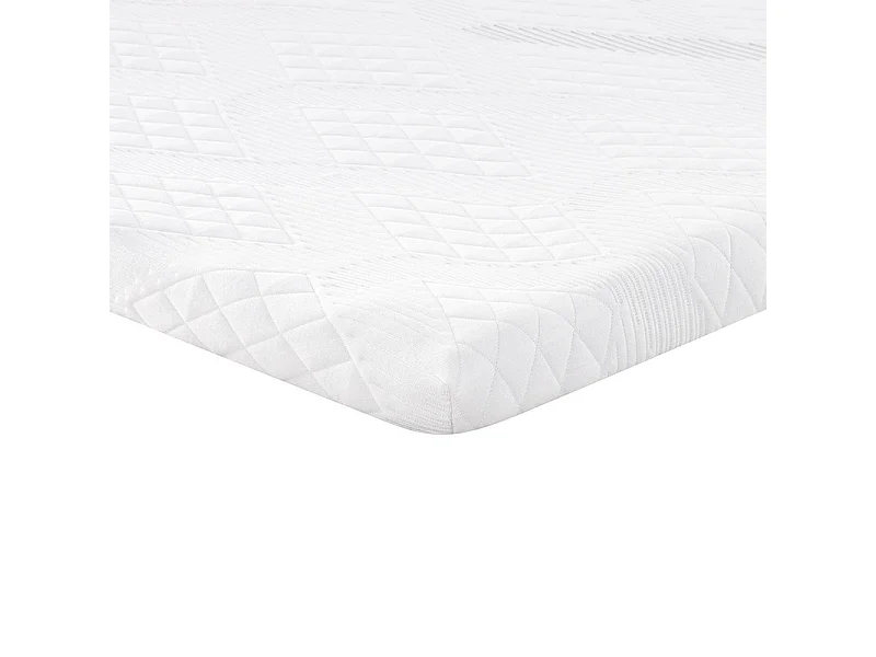 Surmatelas 140x190 cm ep 5,3 cm mousse mémoire de forme, housse stretch déhoussable, base antidérapante - PLUME