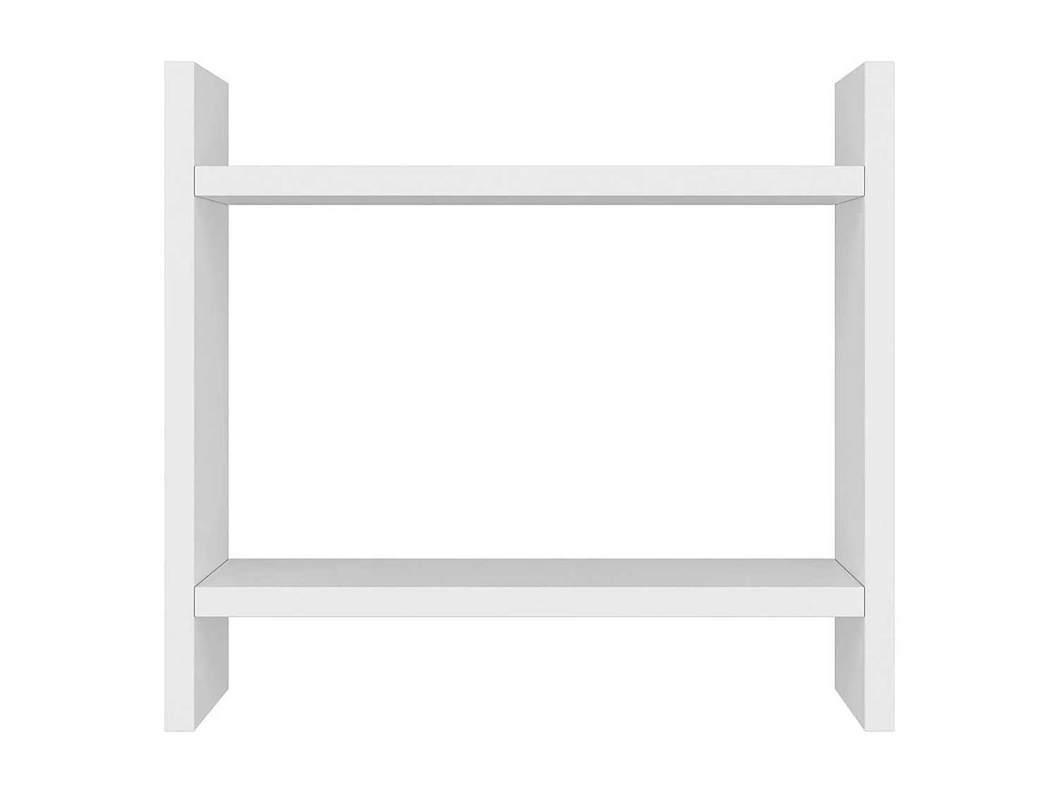 Etagère cuisine blanche à poser - 2 niveaux MARFA