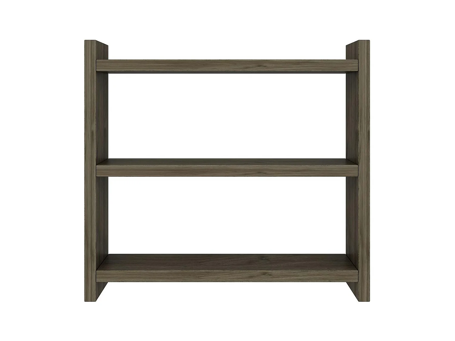 Etagère cuisine à poser effet noyer clair - 3 niveaux MARFA