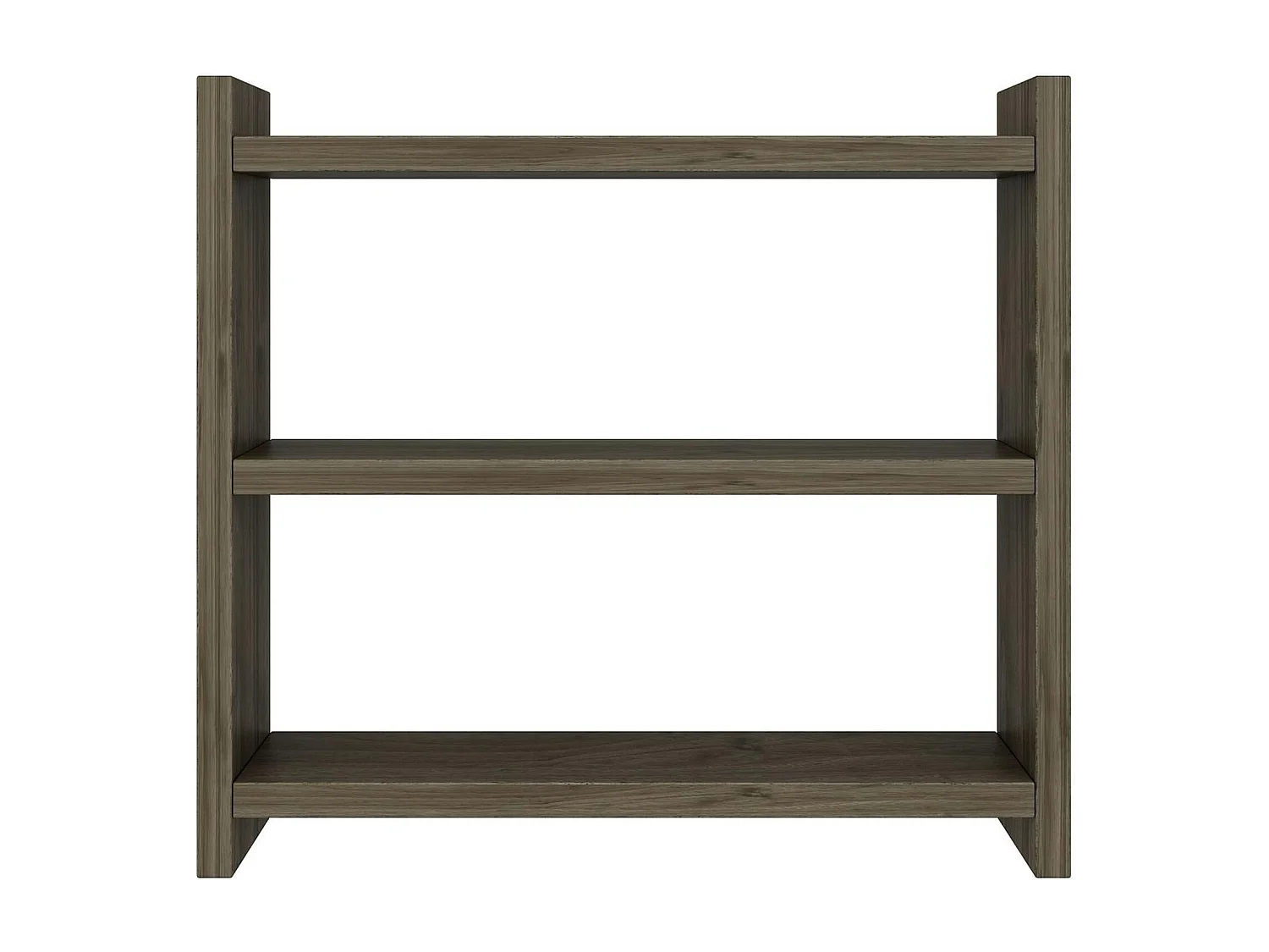 Etagère cuisine à poser effet noyer clair - 3 niveaux MARFA