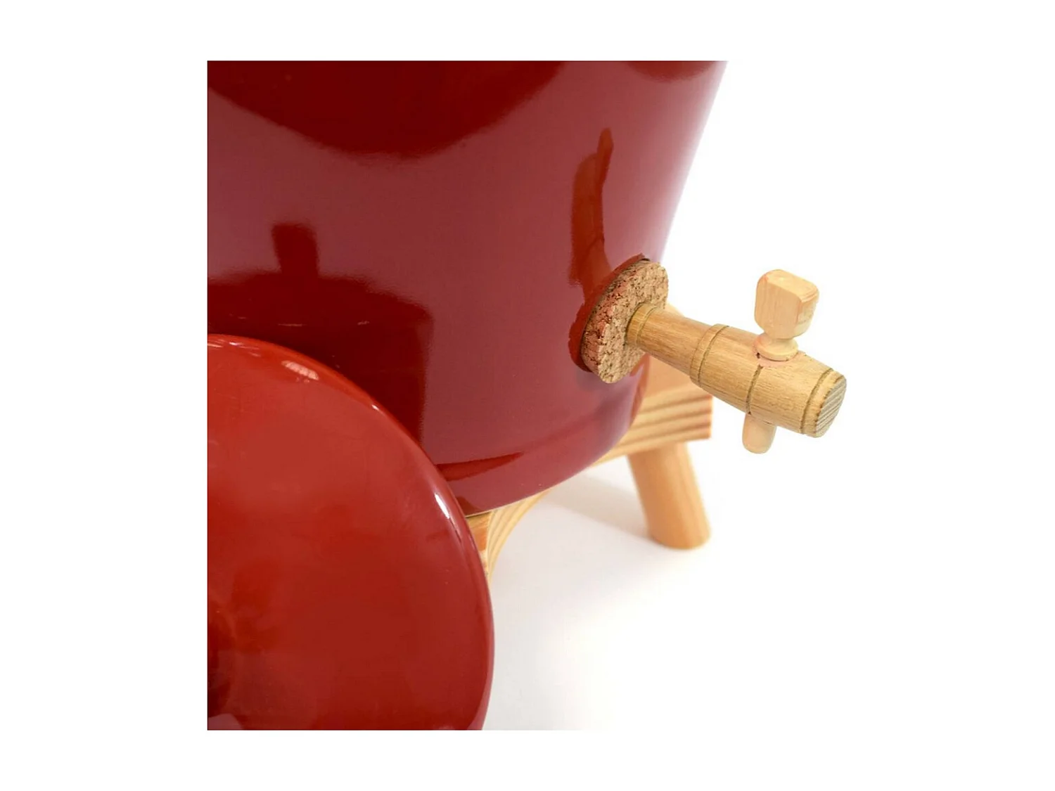 Duhalle Vinaigrier 4l rouge - 0319