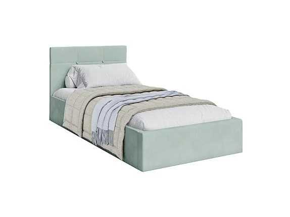 Lit coffre RINO 90 x 200 cm - Sommier inclus Mint