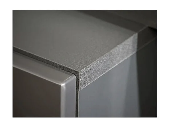 Composición mural RHYS – Mueble para TV, columnas y estanterías – Roble Ribbeck y negro mate