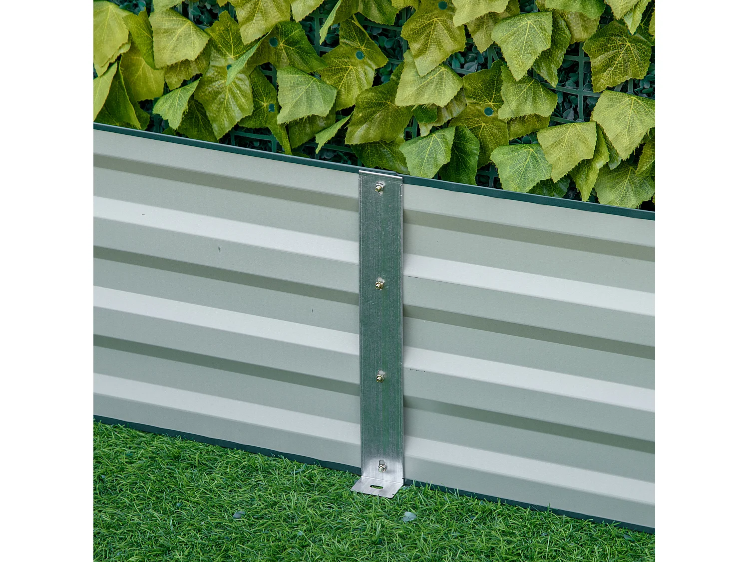 Letto per orto rialzato in metallo portapiante da esterno