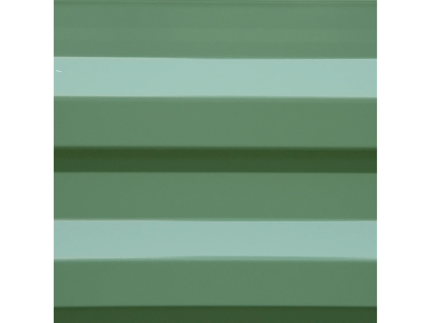 Set di 2 letti per orto rialzati in acciaio zincato 100x100cm