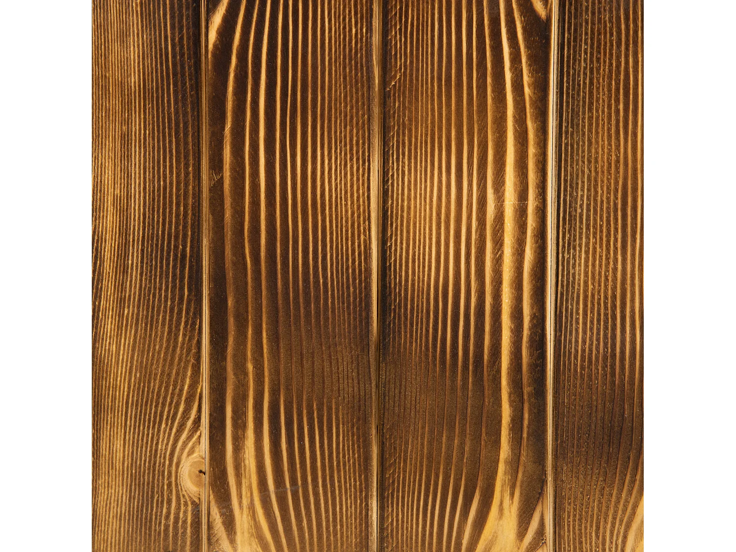 Fioriera vaso per piante box rettangolare in legno di abete