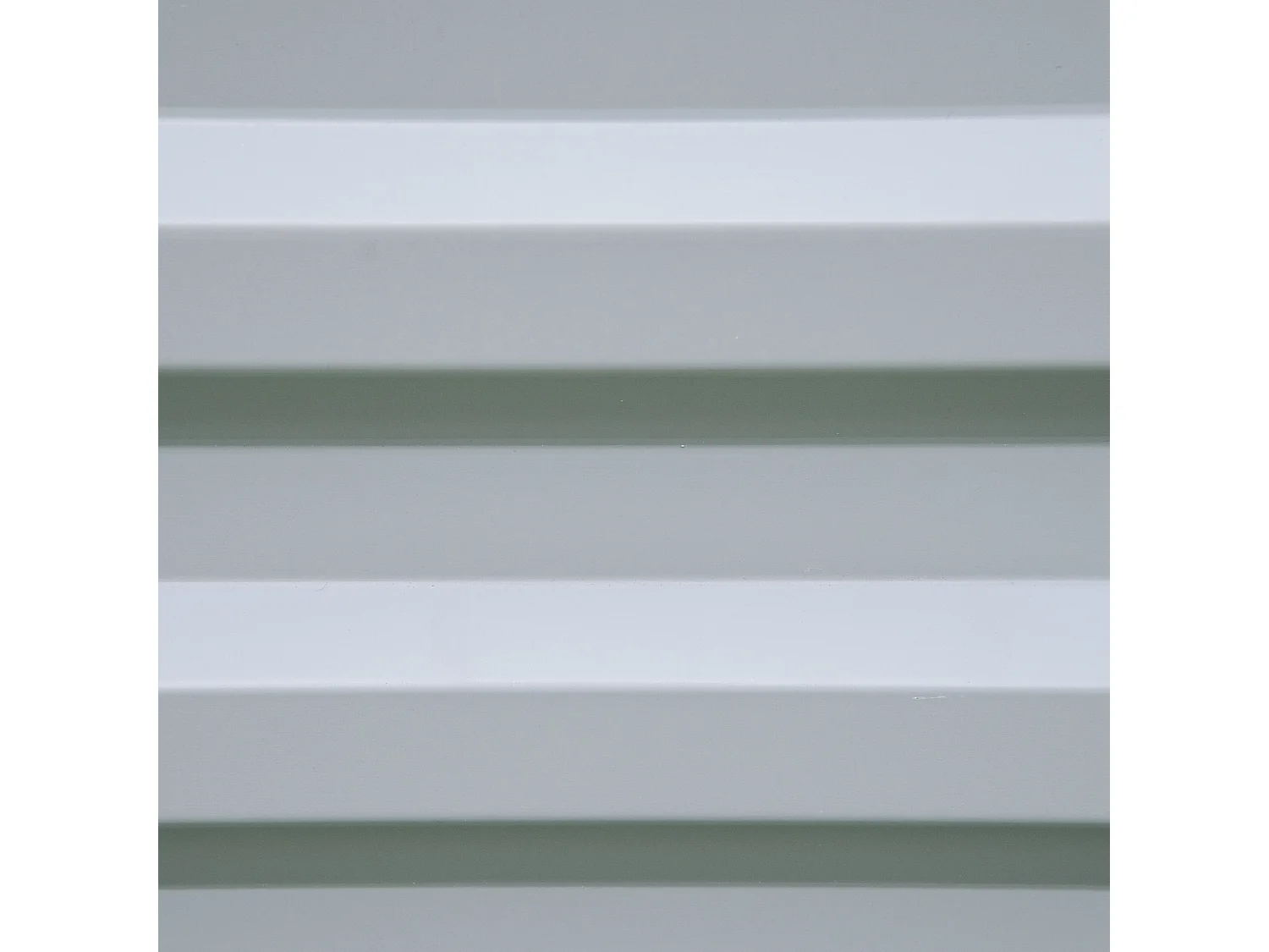 Set di 2 letti per orto rialzati in acciaio colorato grigio