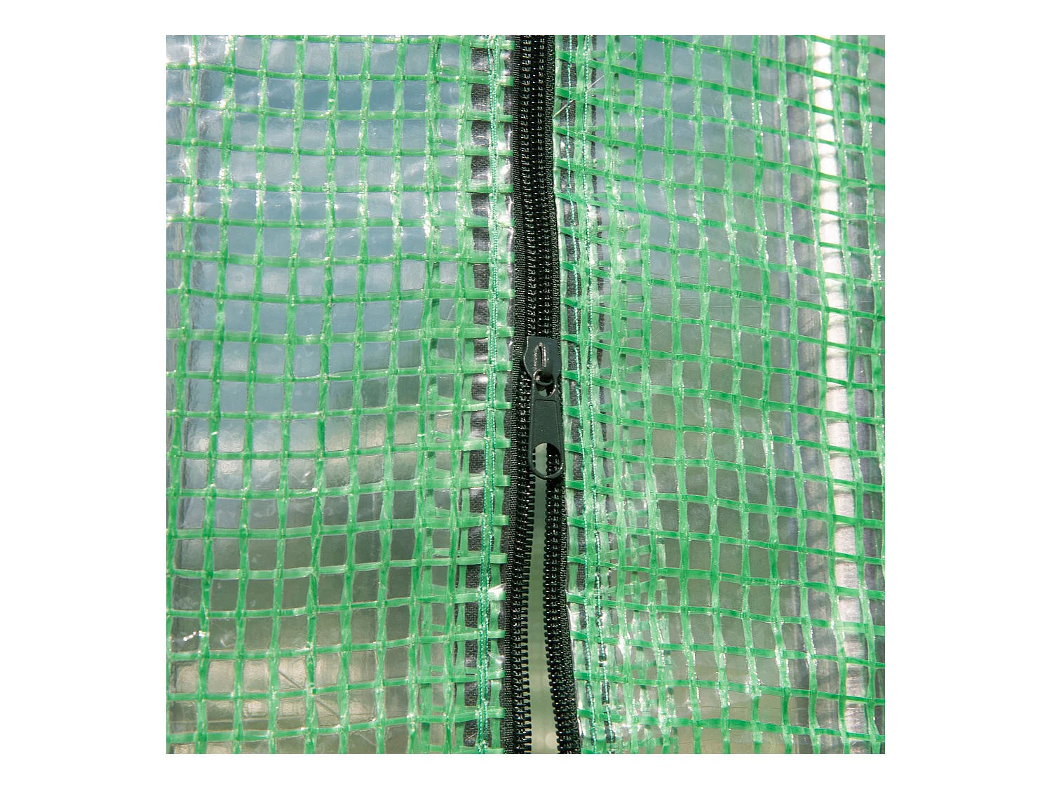 Serra a tunnel 2 porte avvolgibili 4 finestre in pe e acciaio 3x1x2 m