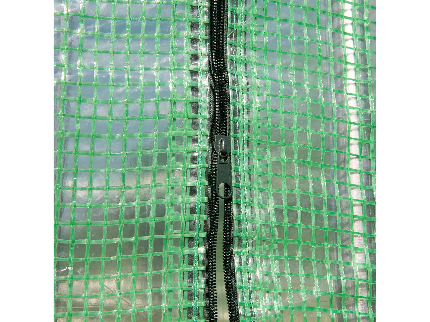 Serra a tunnel 2 porte avvolgibili 4 finestre in pe e acciaio 3x1x2 m