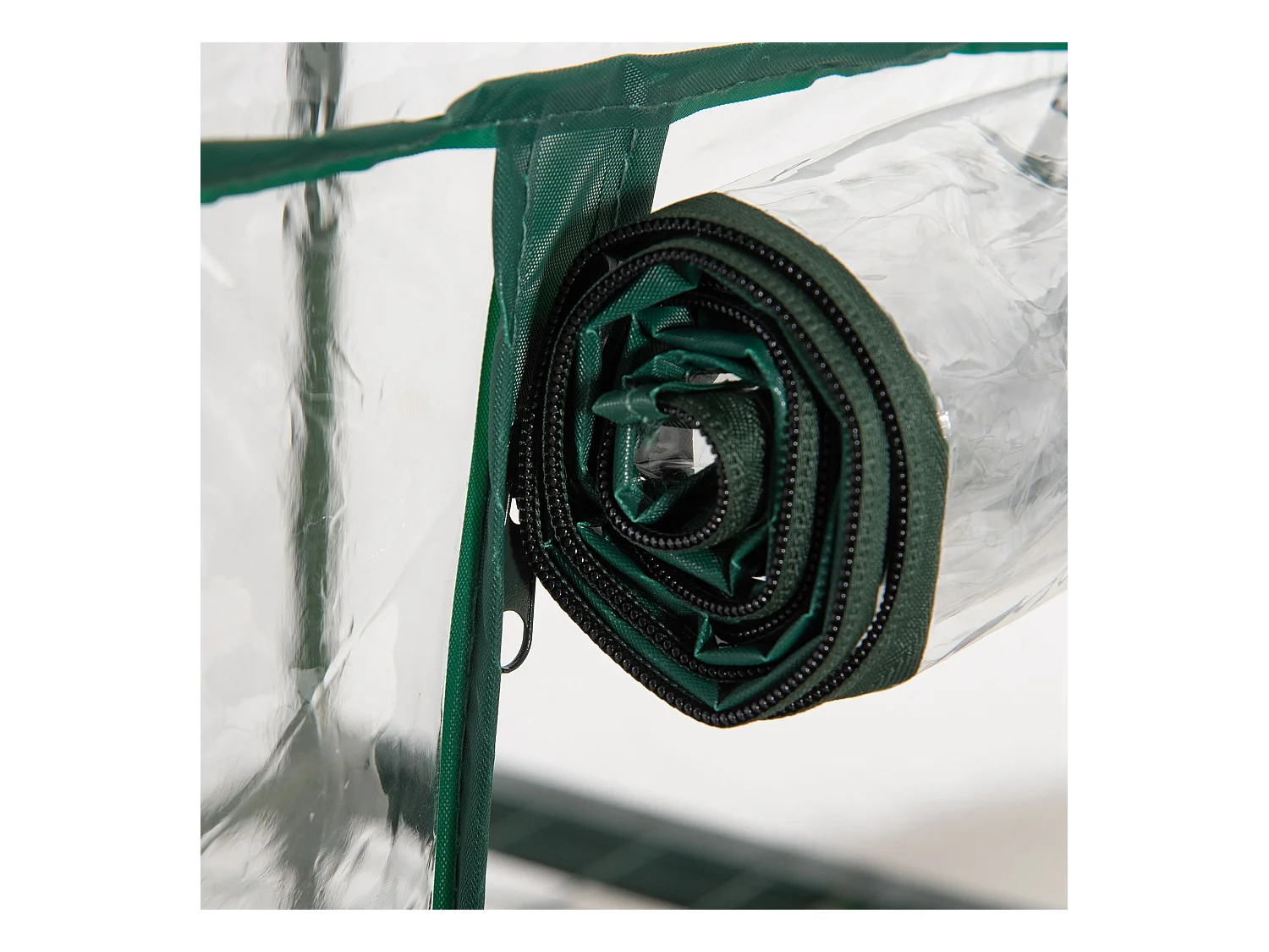 Mini serra copertura in plastica e 3 ripiani 69x49x125cm trasparente