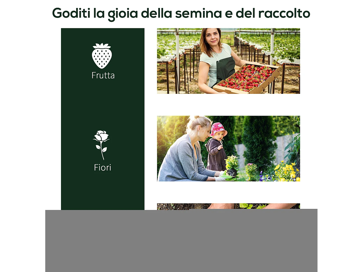 Oustunny serra da giardino in acciaio e pvc con porte a cerniera verde