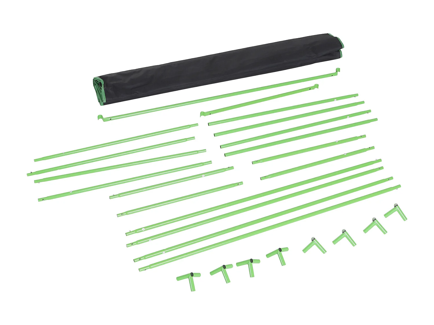 Tenda idroponica con prese d'aria regolabili in mylar nero