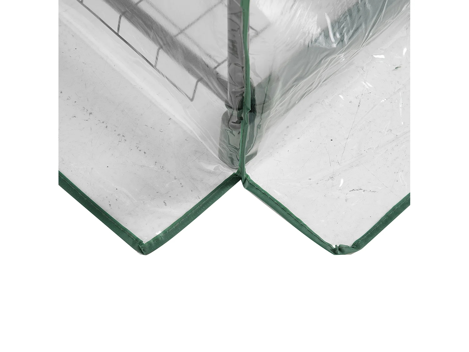 Mini serra per piante a 5 ripiani in acciaio pvc 69x49x193 cm