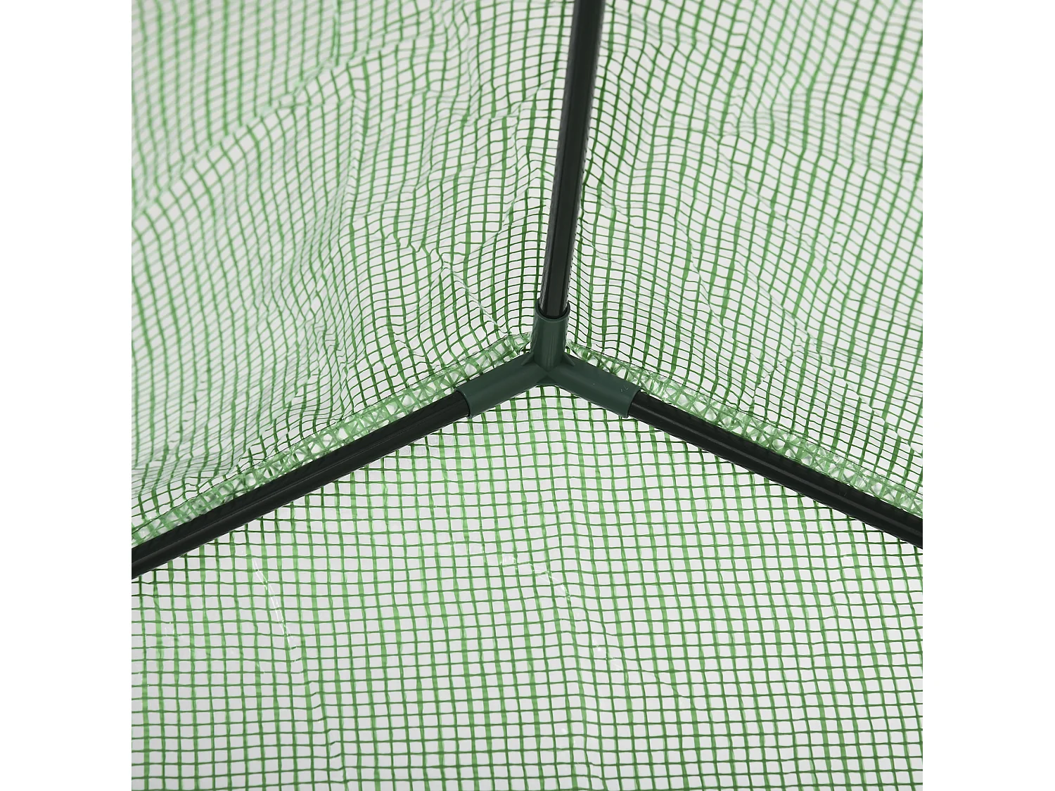 Serra da giardino a 4 ripiani in acciaio e plastica pe