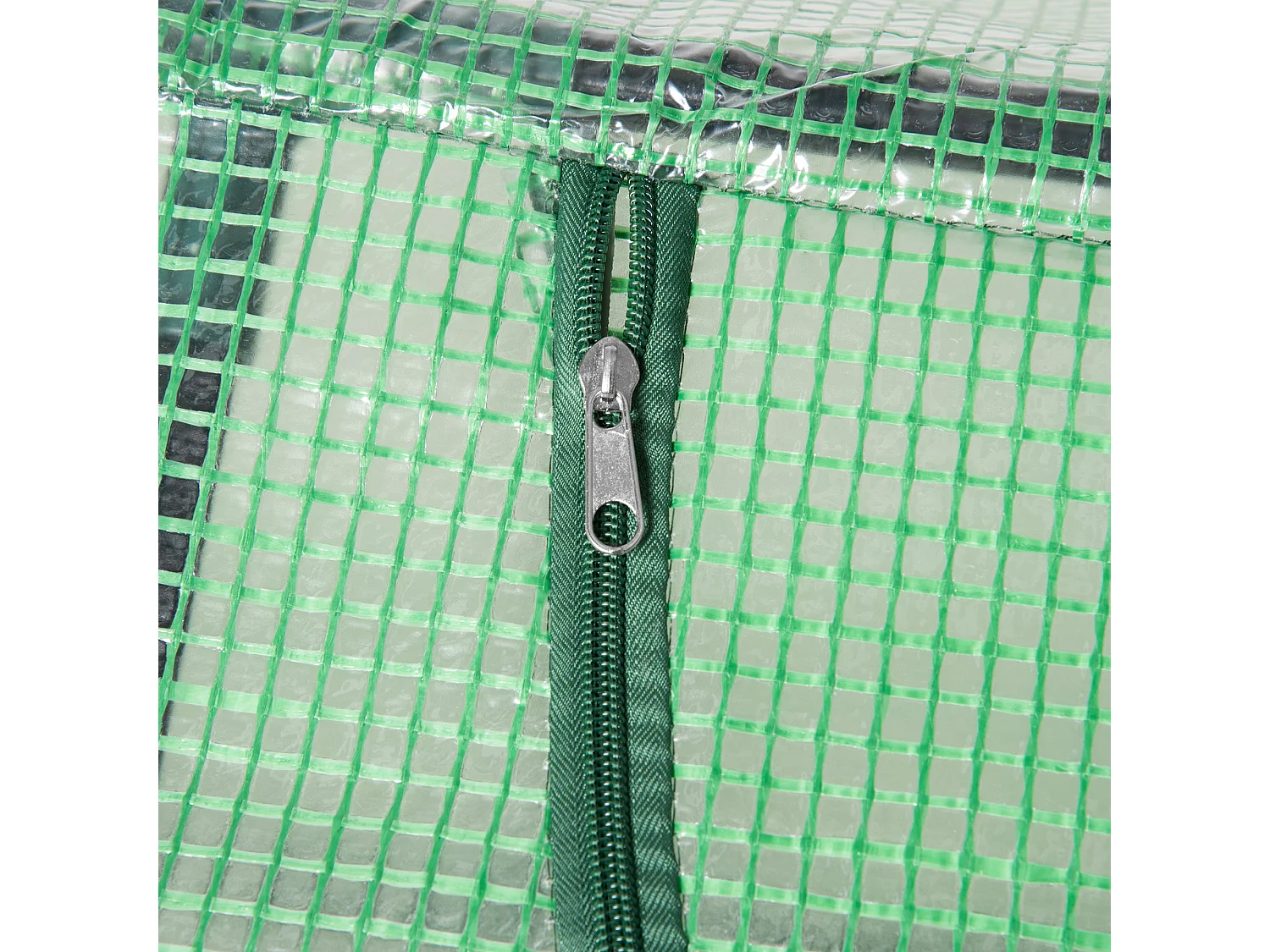 Mini serra 3 finestre avvolgibili copertura pe 180x60x60cm