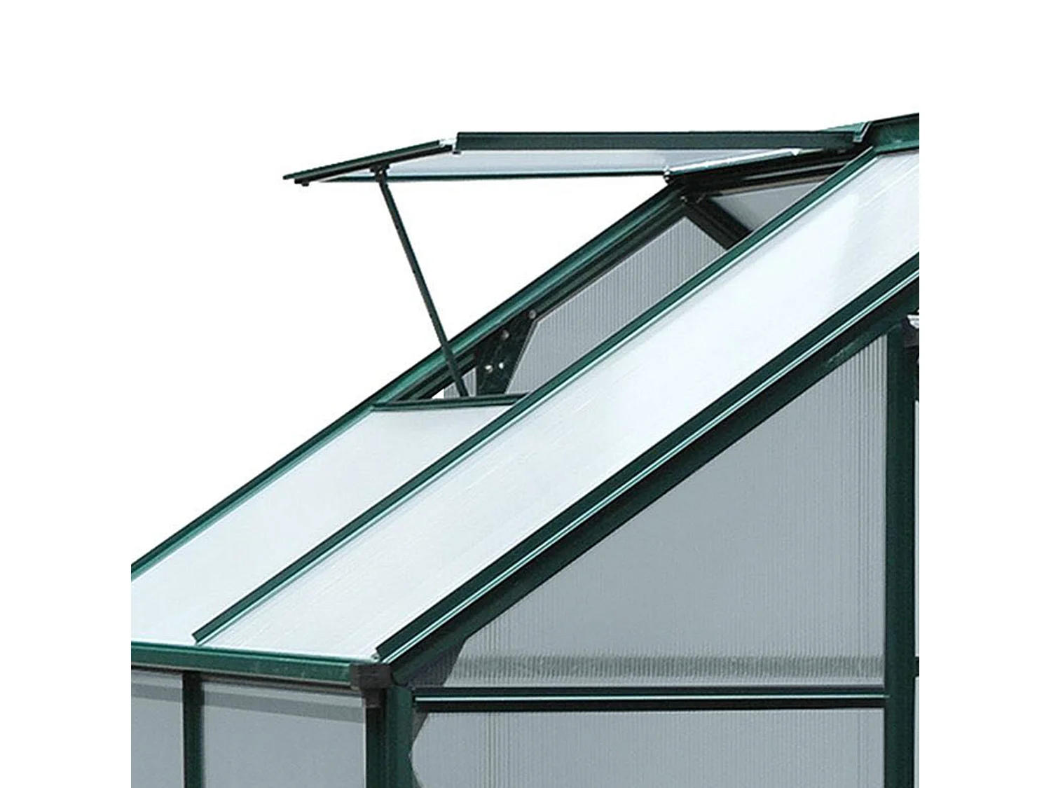 Serra da giardino policarbonato finestra e porta scorrevole