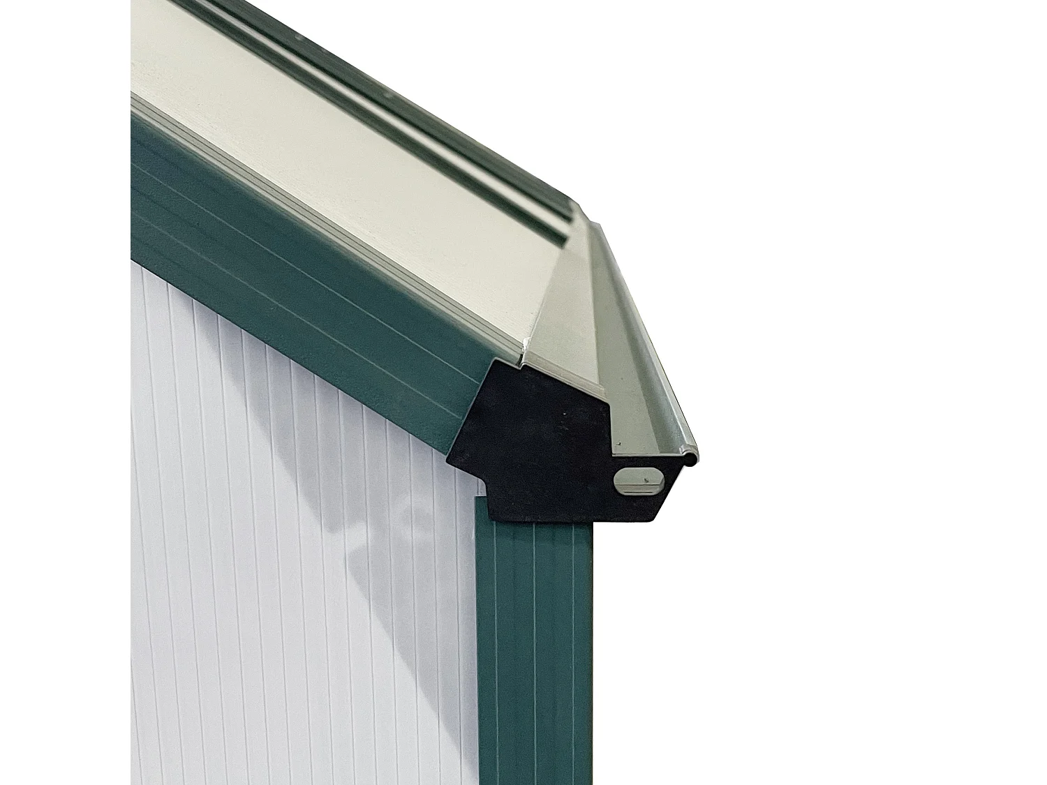 Serra per piante policarbonato 190x253x199cm porta scorrevole