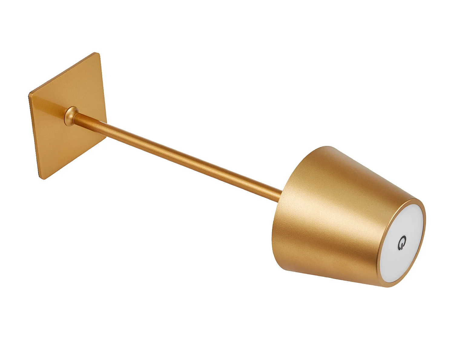 Lampe de Table Sans Fil SucceBuy, 2 Pièces, Batterie Rechargeable Intégrée 5200 mAh, Variateur d'Intensité 3 Couleurs, pour Chambre, Doré