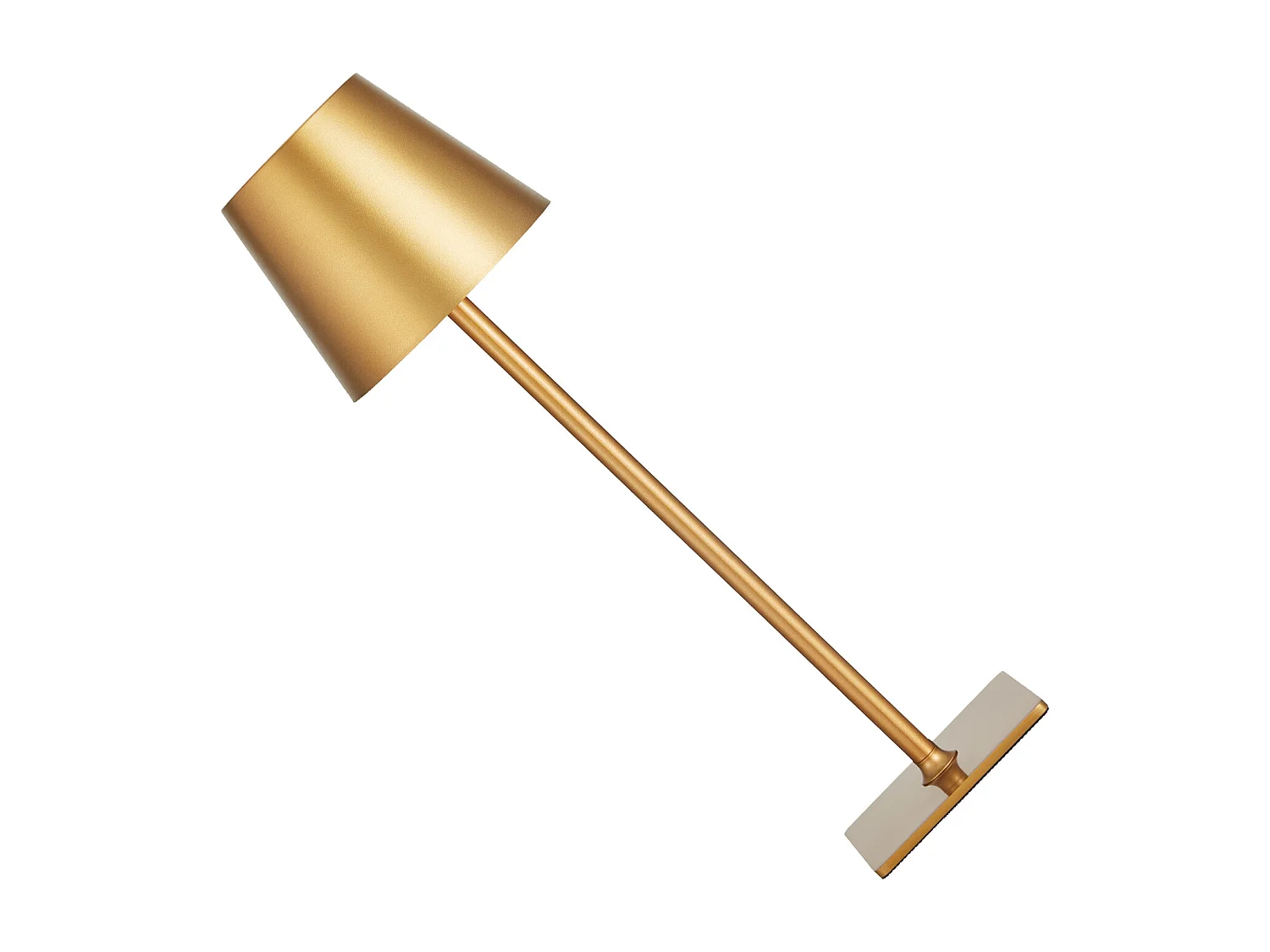 Lampe de Table Sans Fil SucceBuy, 2 Pièces, Batterie Rechargeable Intégrée 5200 mAh, Variateur d'Intensité 3 Couleurs, pour Chambre, Doré