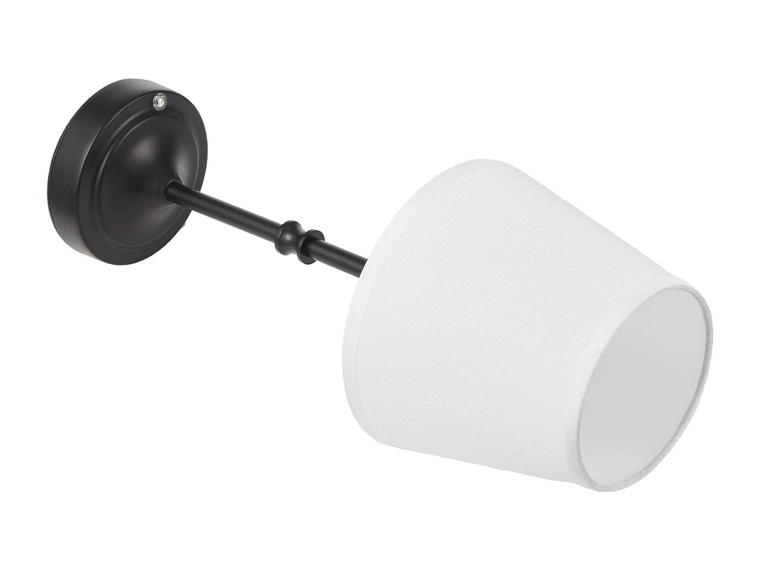 Lampe de Table Sans Fil SucceBuy, Batterie Rechargeable Intégrée 5200 mAh, 3 Niveaux Luminosité, Abat-Jour en Tissu, pour Chambre, Bar, Noir