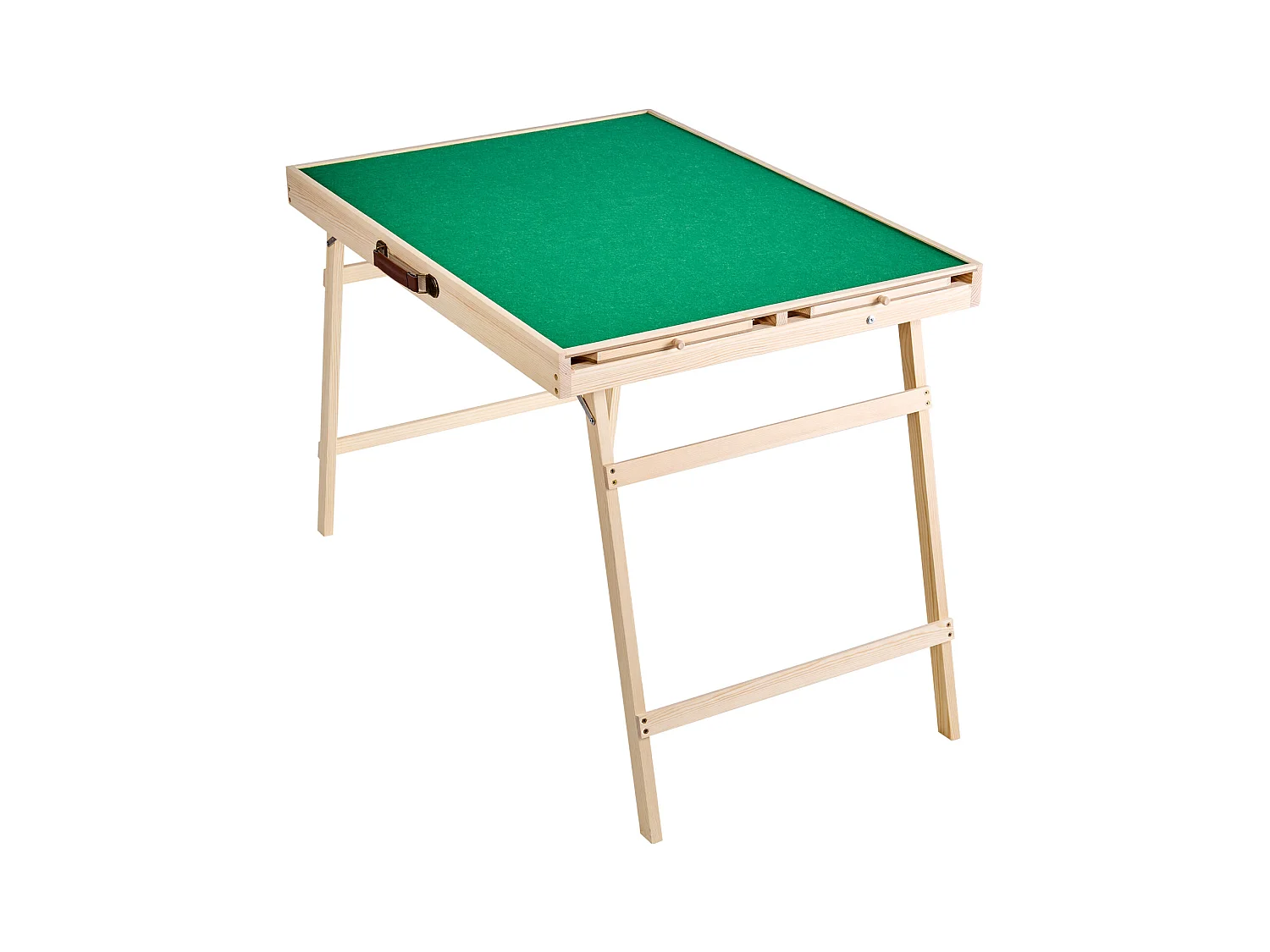 Table de Puzzle SucceBuy 1500 Pièces, Planche de Puzzle 86,5 x 63,5 cm, avec Pieds Pliables, 4 Tiroirs et Couverture, Plateau Casse-Tête Portable en Bois