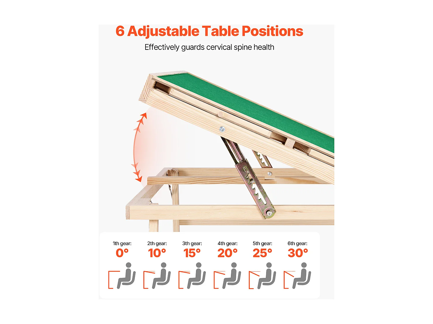 Table de Puzzle SucceBuy 1500 Pièces, Planche de Puzzle 86,5 x 63,5 cm, avec Pieds Pliables, 4 Tiroirs et Couverture, Plateau Casse-Tête Portable en Bois