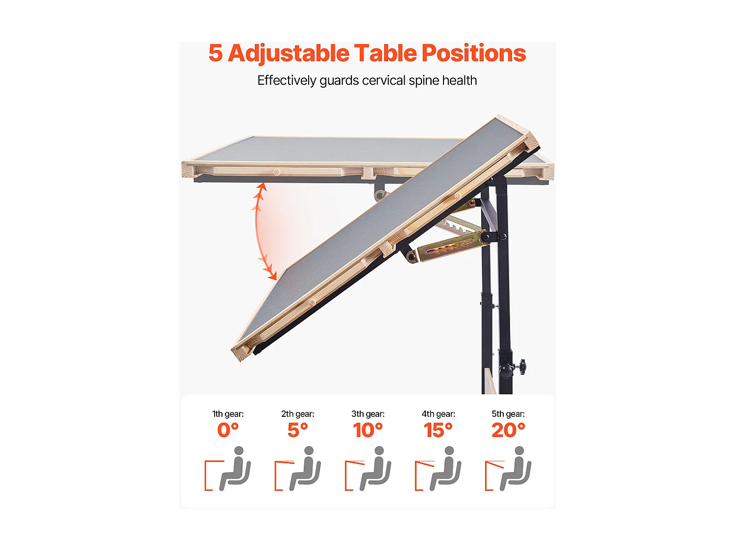 Tavolo Puzzle SucceBuy 1500 Pezzi, Tavola Puzzle 86,5 x 63,5 cm, con Gambe in Metallo, 4 Cassetti, Ruote e Copertura, Piattaforma Rompicapo Altezza Regolabile