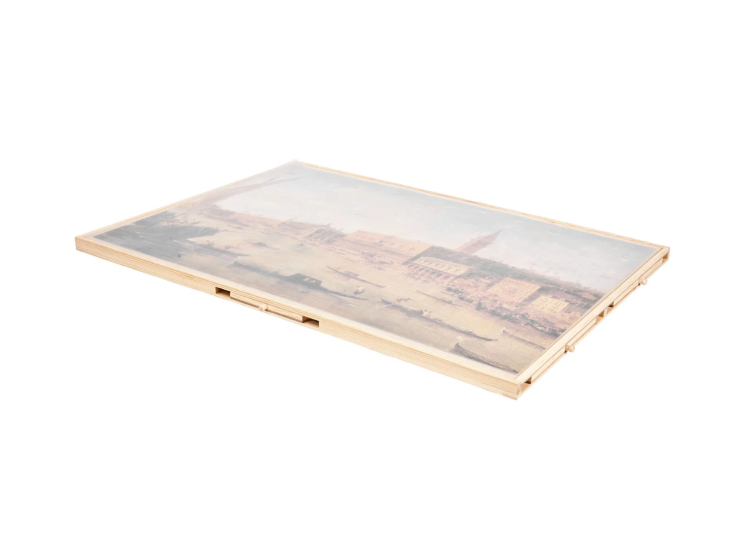 Planche de Puzzle SucceBuy 2000 Pièces, Table de Puzzle en Bois 102x74.5 cm, Plateau Casse-Tête Rotatif à 360° et Portable, avec 5 Tiroirs et Couverture Utile