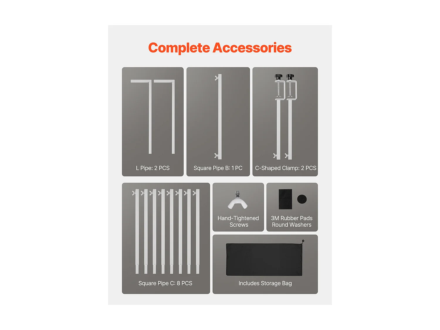 Tafelstanghouder SucceBuy met Klemmen, Tafelbooghouder, Hoogte Verstelbaar 33-106.7 cm Lengte Verstelbaar 71.1-249 cm, Metaalboogframe