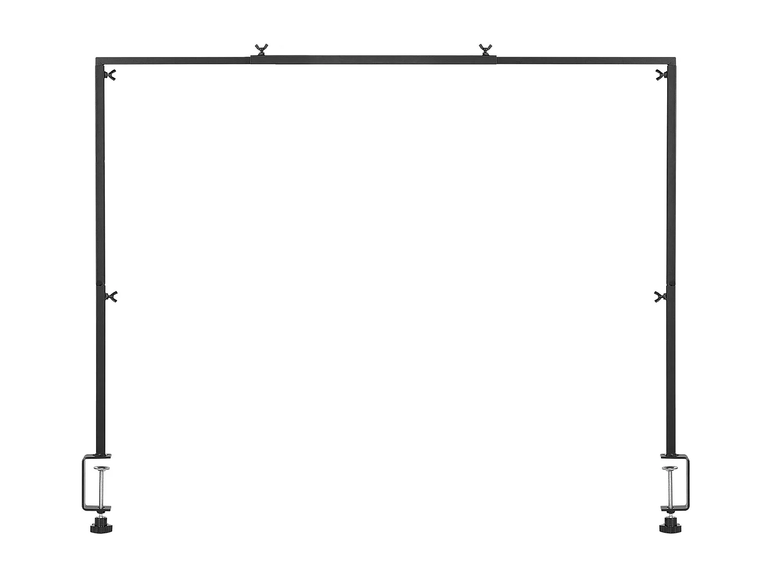 Wspornik Pręta Stołu SucceBuy z Zaciskami, Wspornik Łuku Stołu, Wysokość Regulowana 33-107 cm Długość Regulowana 71.1-249 cm, Metalowa Ramka Łuku