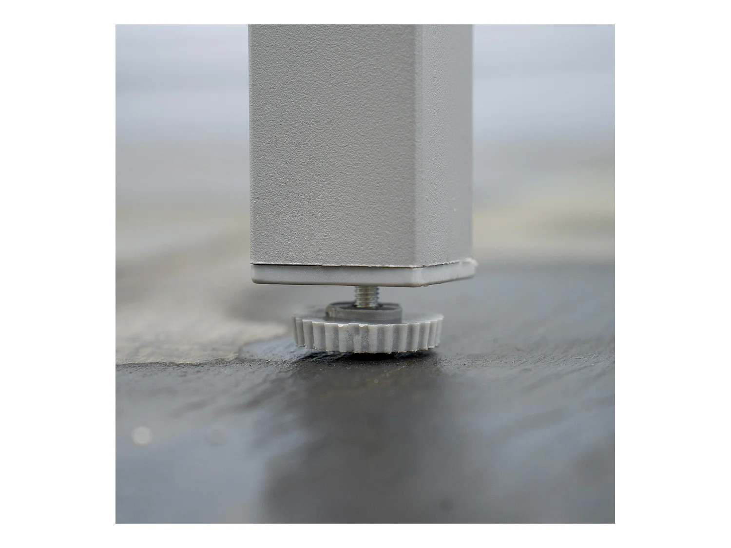 Set tavolo da giardino e 6 sedie con tessuto a rete