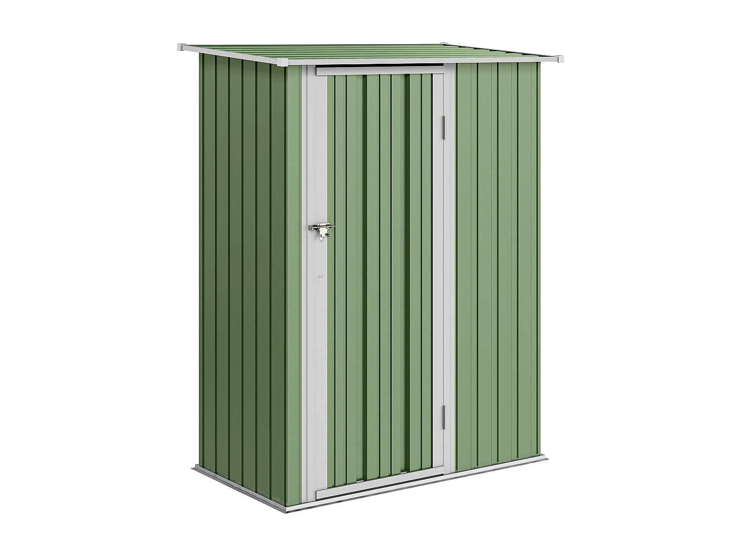 Casetta porta attrezzi acciaio impermeabile 142x84x189cm