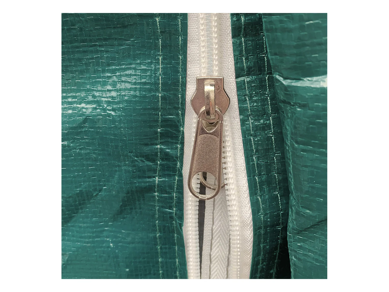 Tendone garage in metallo e tessuto pe 240x200x202cm verde