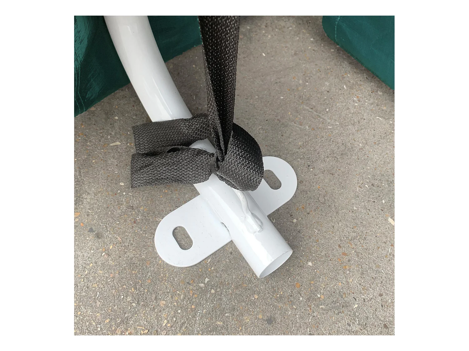 Tendone garage in metallo e tessuto pe 240x200x202cm verde