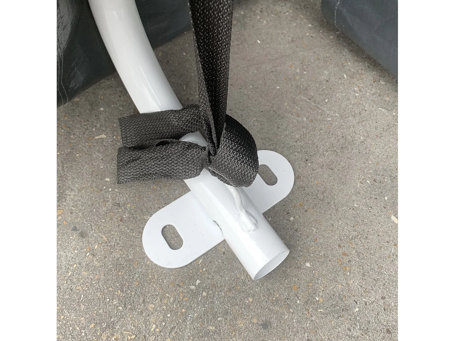 Tenda garage 2.4x2 m per veicoli e bici in metallo e pe grigio scuro