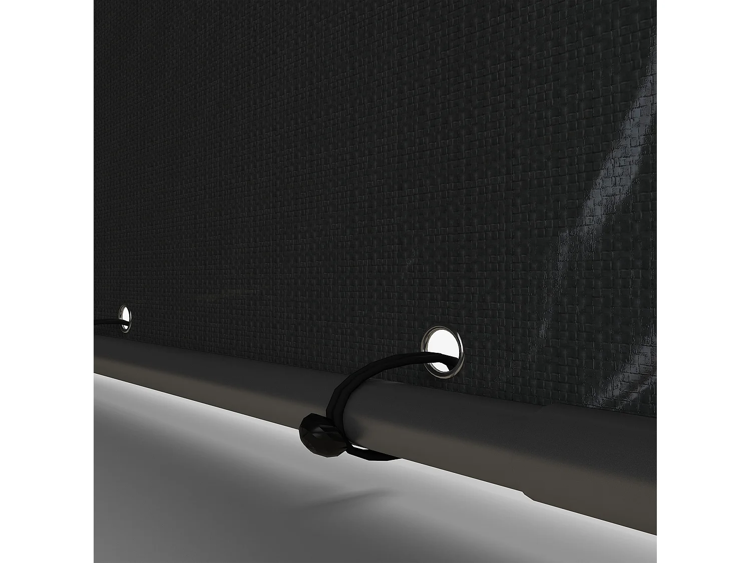 Capanno porta attrezzi tenda garage per bici 1.6x2m grigio scuro