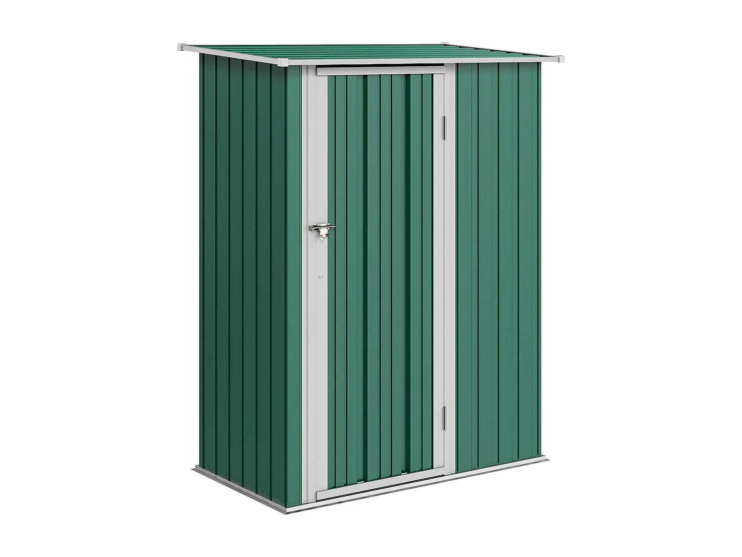 Casetta porta attrezzi acciaio impermeabile 142x84x189cm