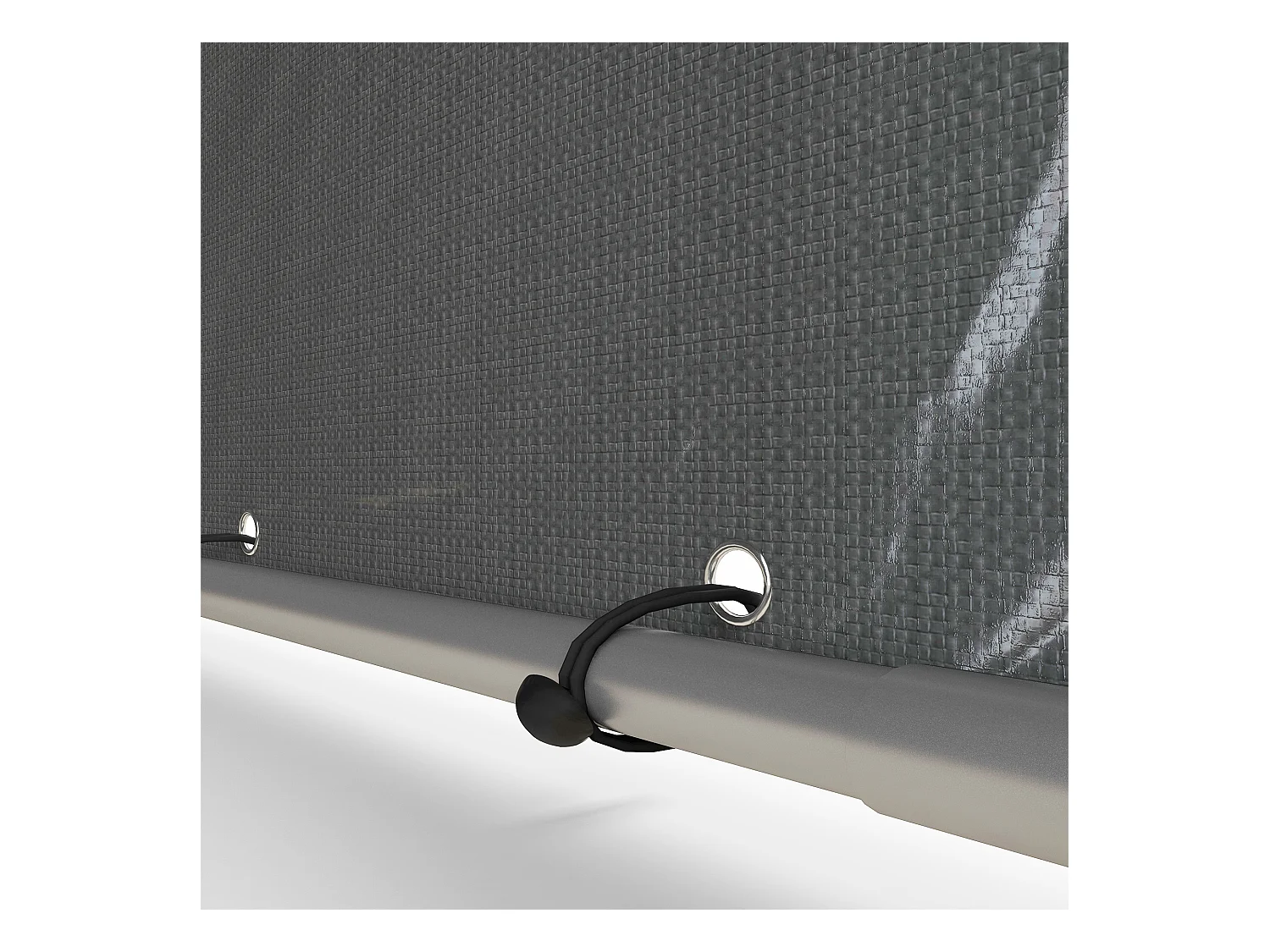 Capanno porta attrezzi tenda garage per bici 1.6x2m grigio chiaro