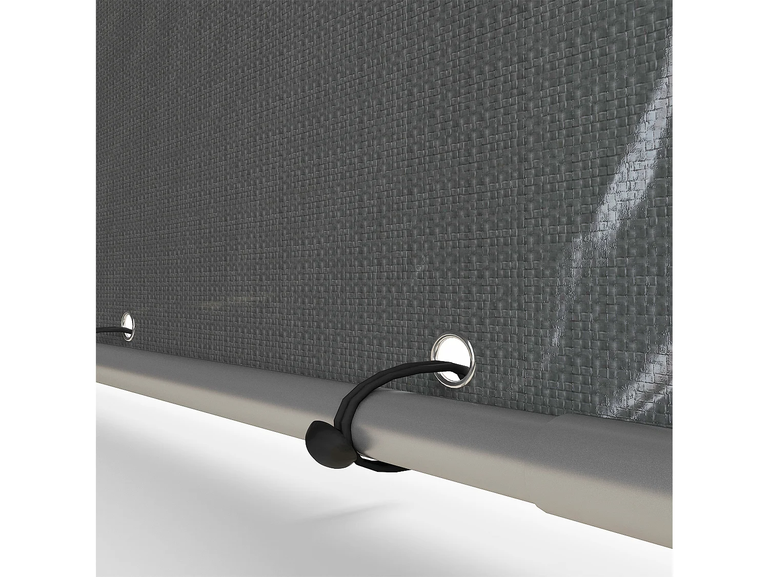 Capanno porta attrezzi tenda garage per bici 1.6x2m grigio chiaro