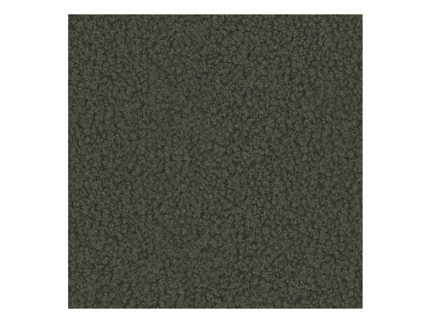 Nuvola - Moderne Wohnlandschaft aus Grün Bouclé mit abgerundetem Design und hohem Sitzkomfort