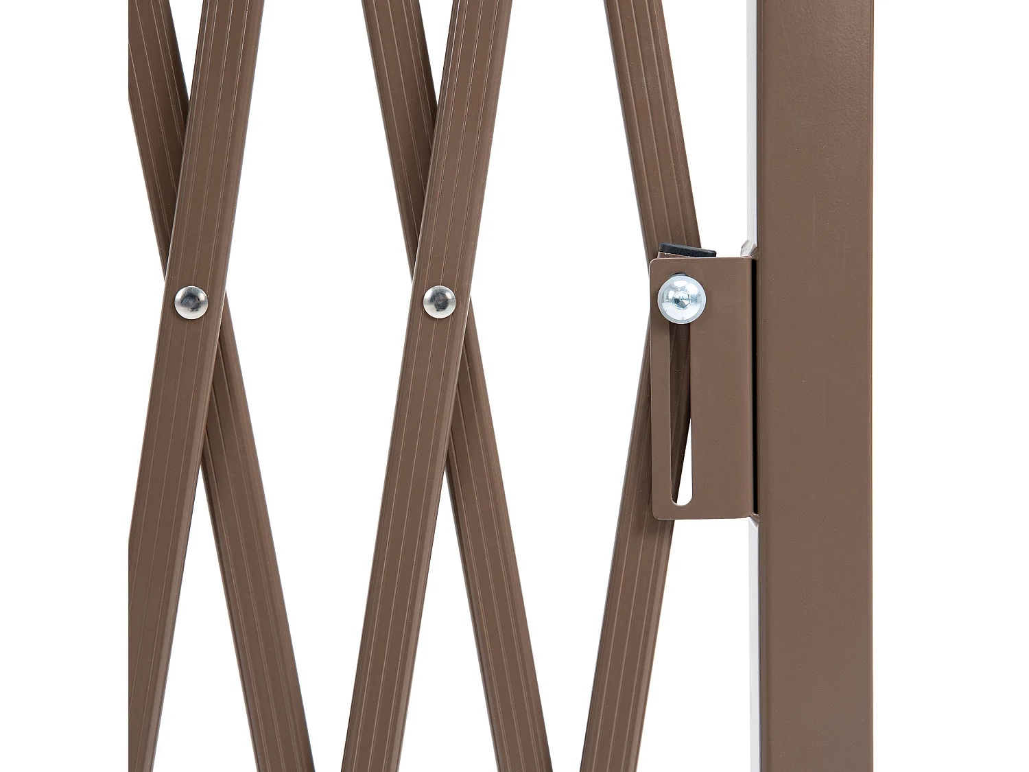 Recinzione per giardino regolabile in metallo e alluminio