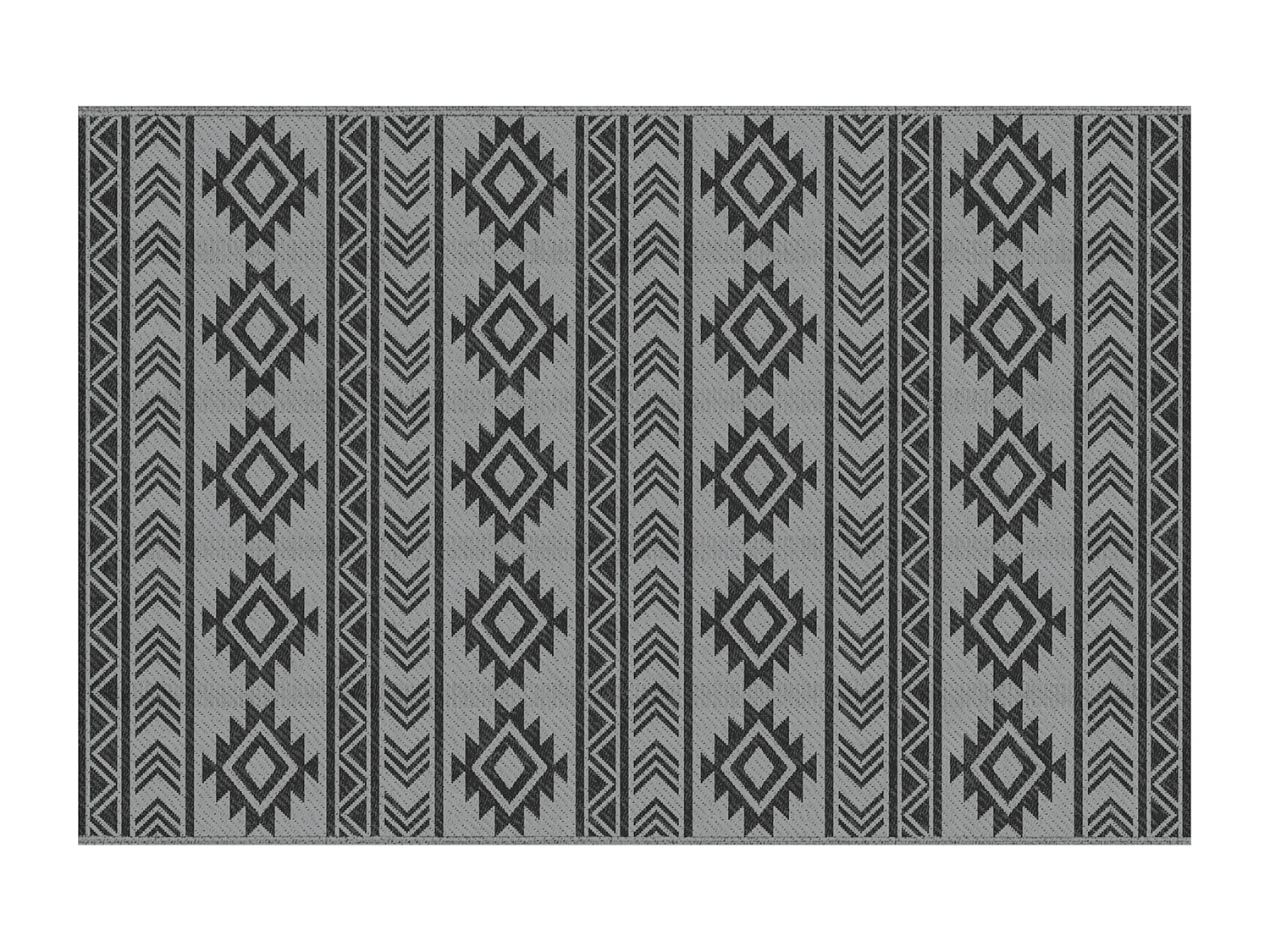 Tappeto per esterni in pp con design reversibile e pieghevole