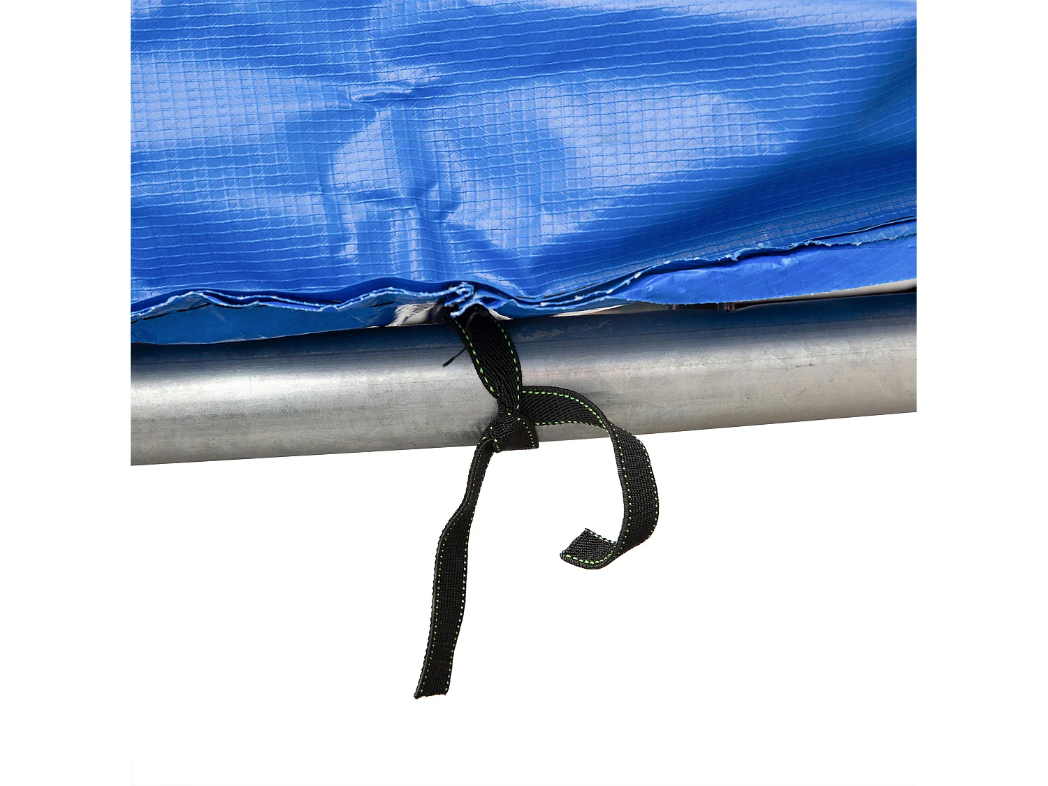 Gazebo da giardino 3x3 m con zanzariera e tetto a 2 livelli color kaki