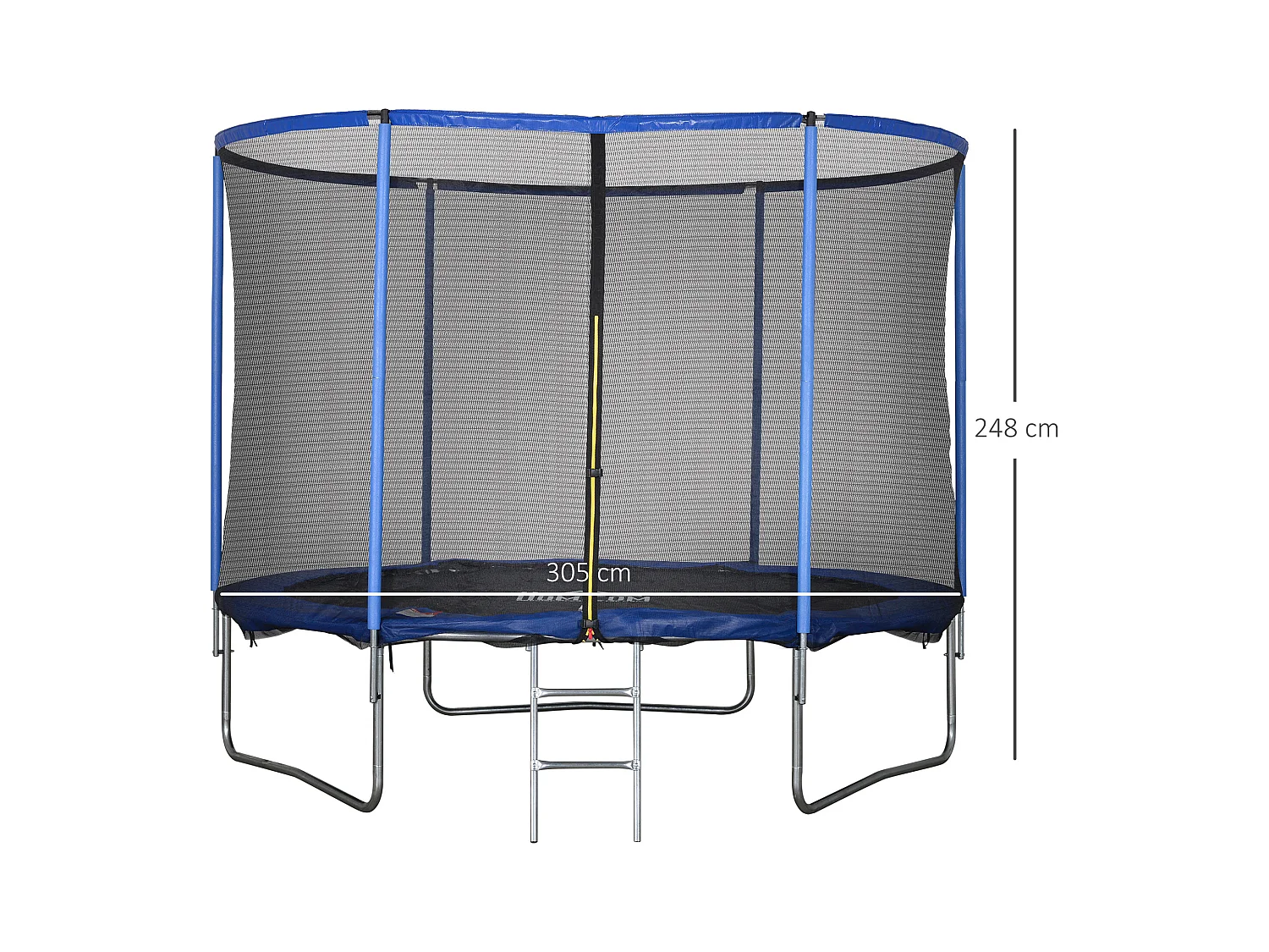 Tetto di ricambio per gazebo traspirante 3x3 m arancione